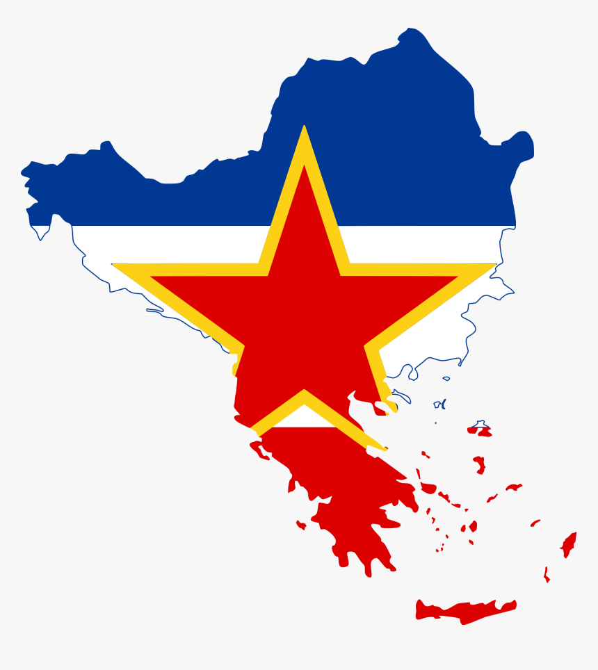 Flag Map Of Balkans Clipart , Png Download - Flag Map Of Balkans, Transparent Png, Free Download