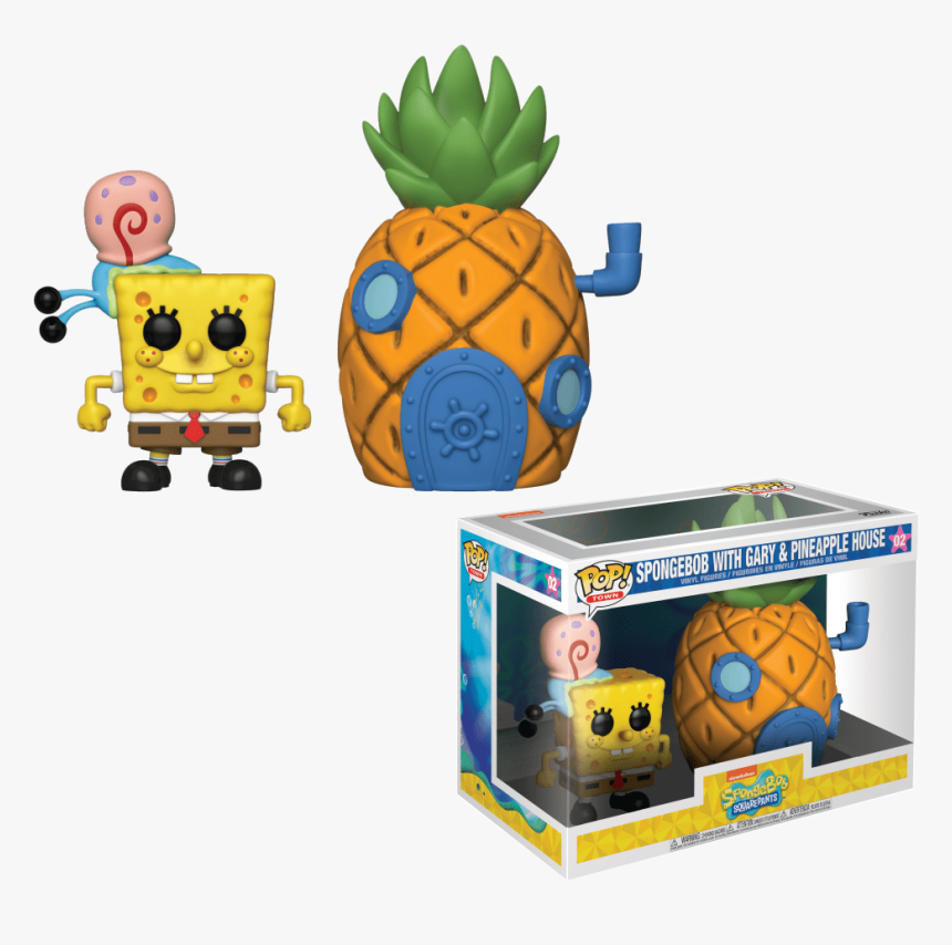 Spongebob And Gary Funko Pop, HD Png Download, Free Download