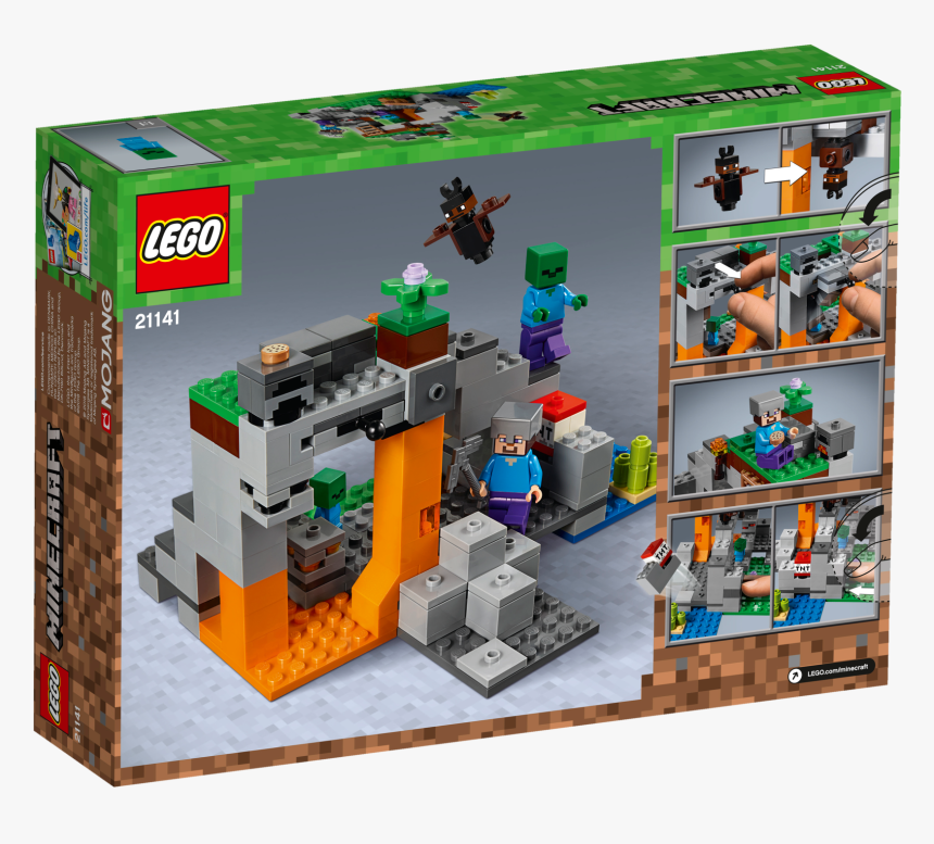 Lego Minecraft Set 21141, HD Png Download, Free Download