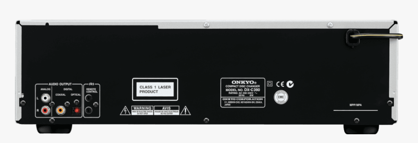 Onkyo 6 Cd Player Back, HD Png Download, Free Download