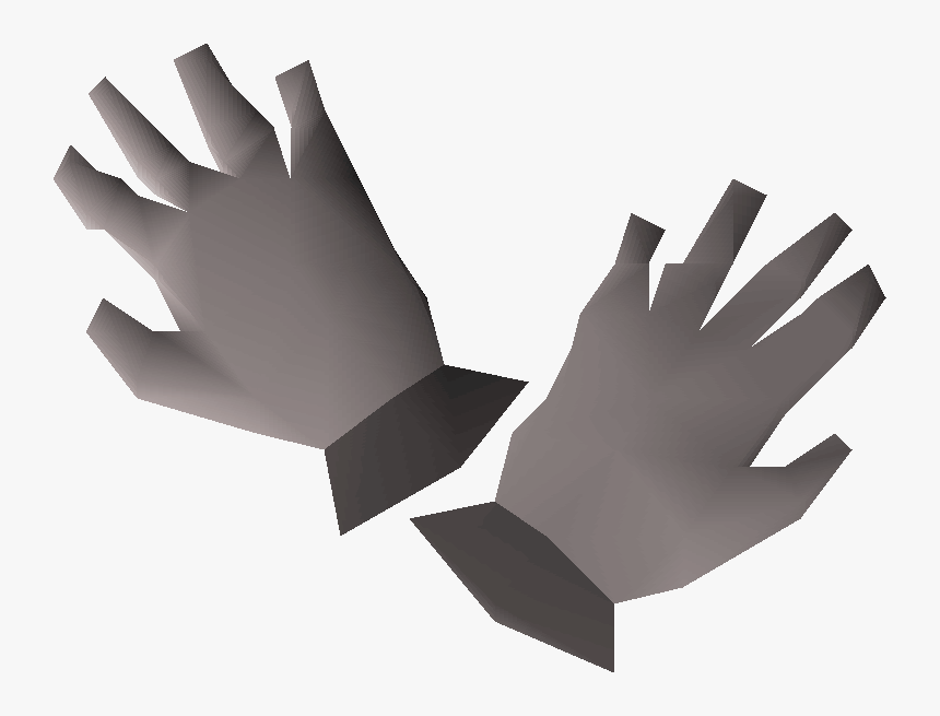 Old School Runescape Wiki - Leather Gloves Osrs, HD Png Download, Free Download