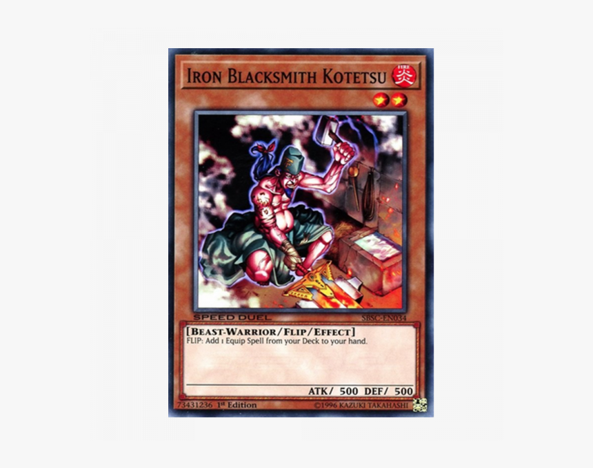 Yugioh Iron Blacksmith Kotetsu, HD Png Download, Free Download