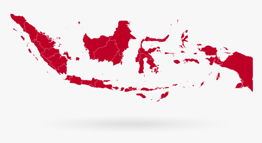 Programmer Outsourcing - Simple Map Of Indonesia, HD Png Download, Free Download