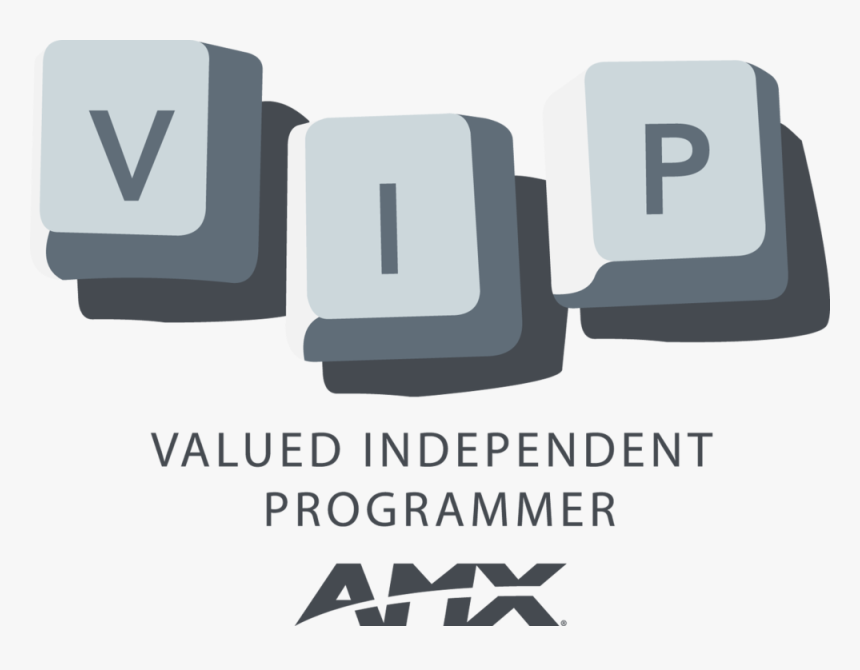 Amx Vip Logo - Valued Independent Programmer Amx, HD Png Download, Free Download