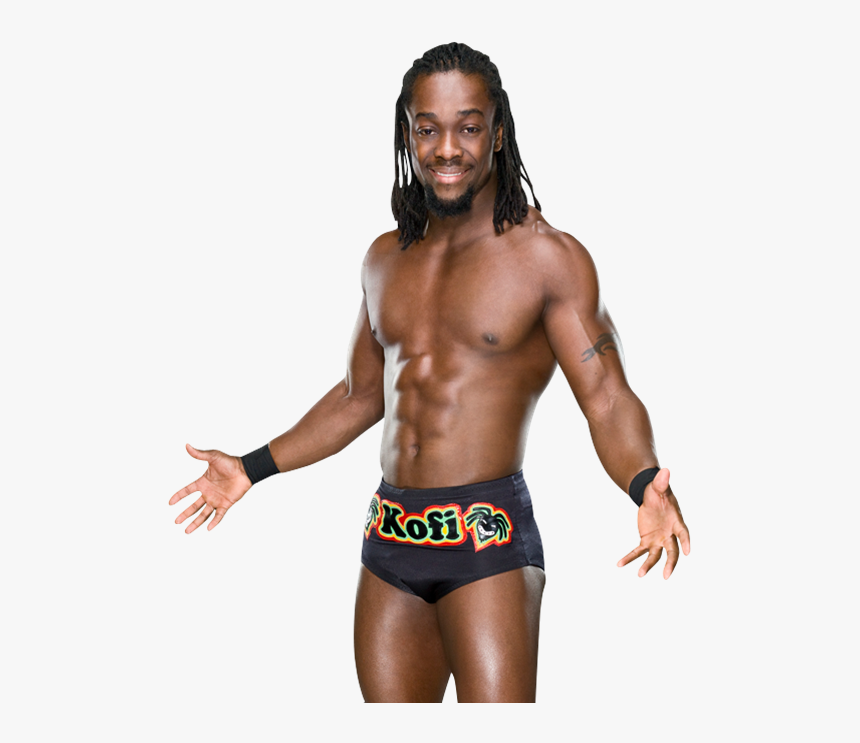 Kofi Kingston , Png Download - Kofi Kingston Hair Down, Transparent Png, Free Download