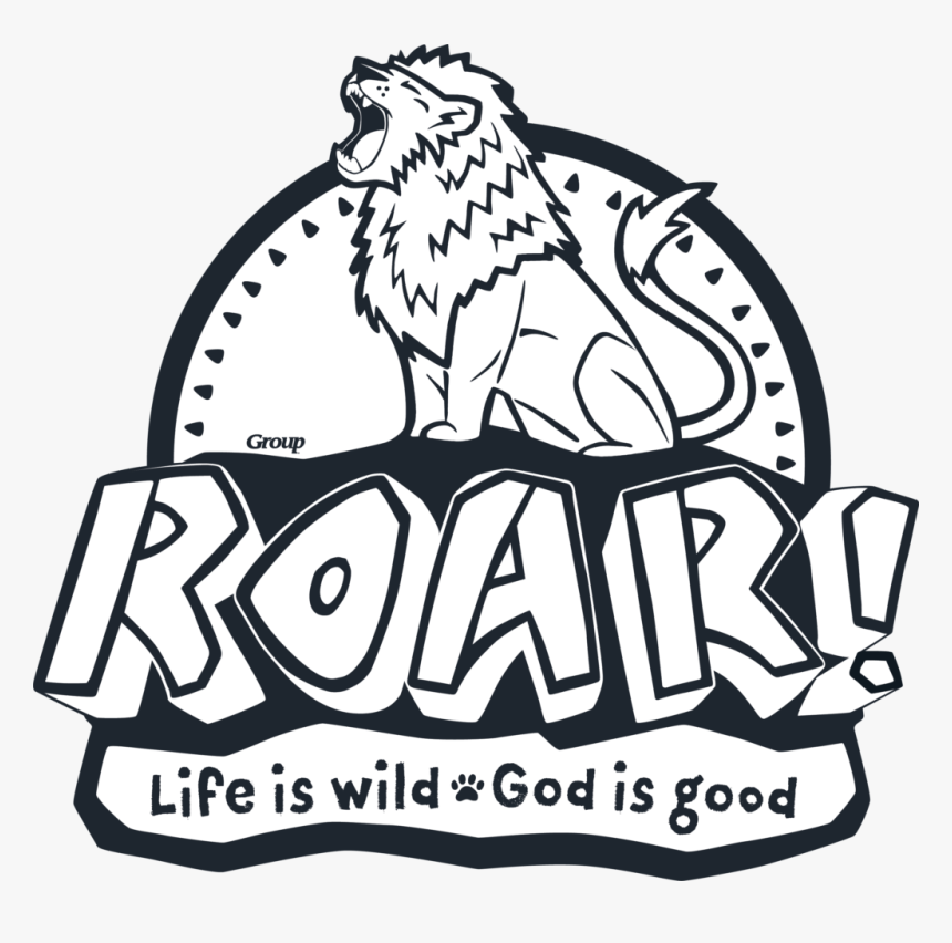 Roar Vbs Coloring Pages, HD Png Download, Free Download