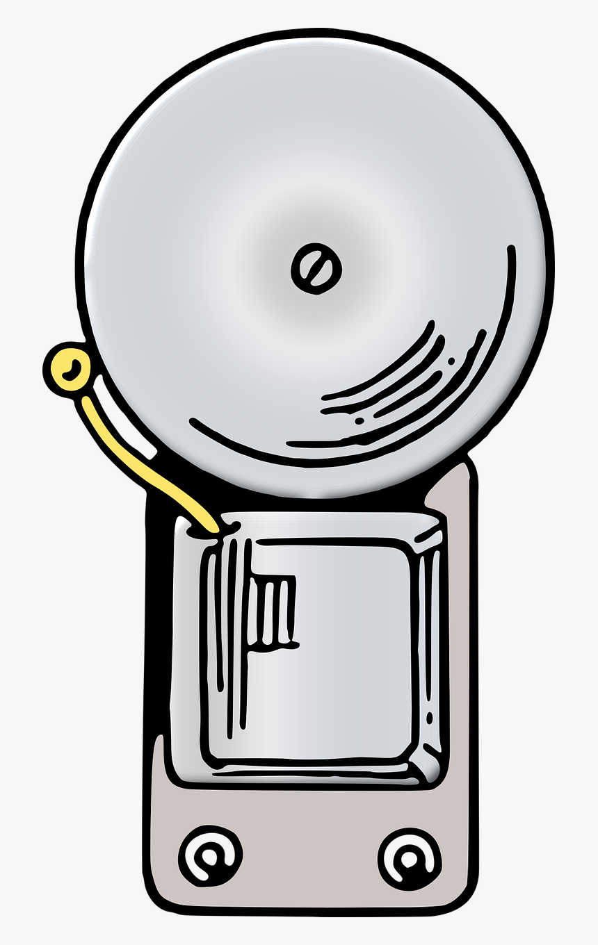 Alarm Bell Doorbell Free Photo - Electric Bell Png, Transparent Png, Free Download