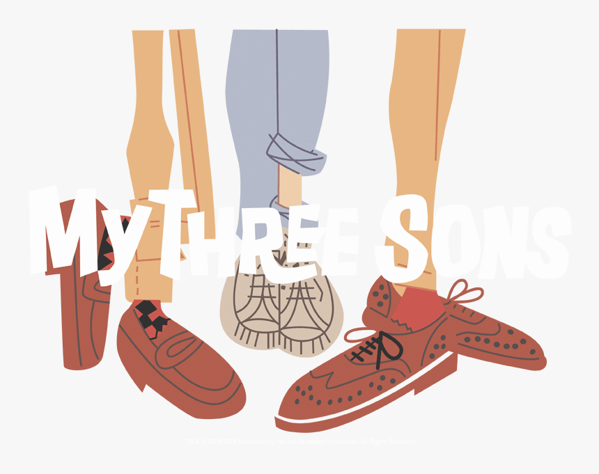 My Three Sons Shoes Logo Men"s Regular Fit T-shirt - My Three Sons Shoes, HD Png Download, Free Download