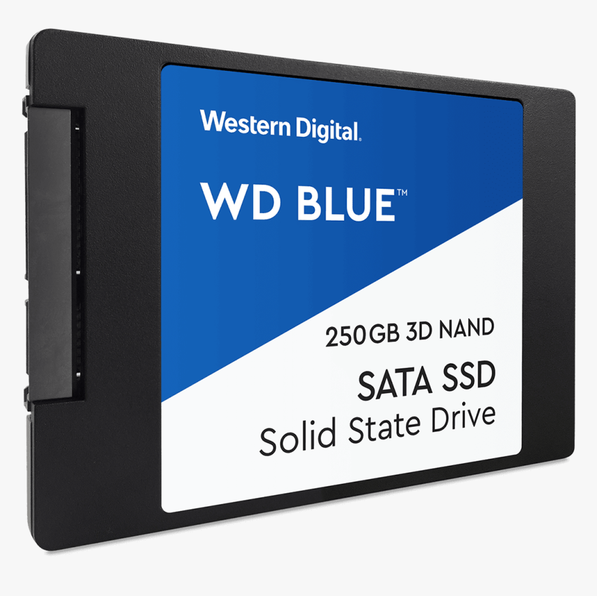 Wd Blue™ 3d Nand Sata Ssd, 250gb - Wd Blue Ssd 2tb, HD Png Download, Free Download