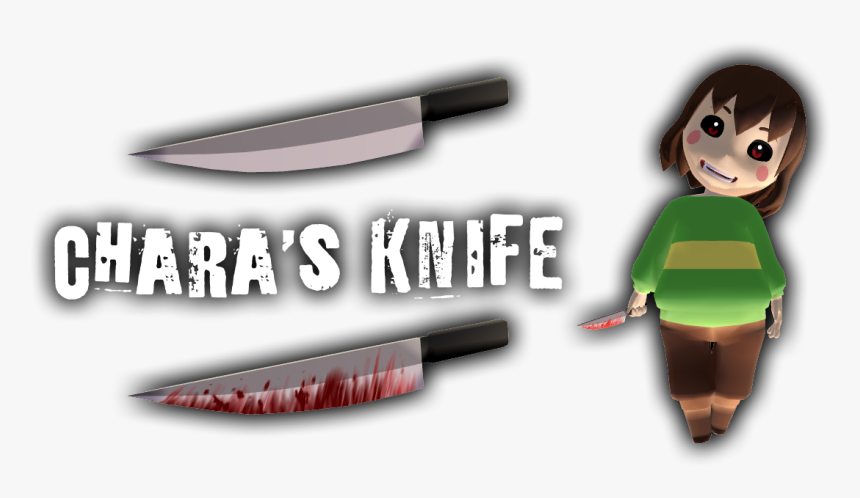 Undertale Knife Png - Cartoon, Transparent Png, Free Download