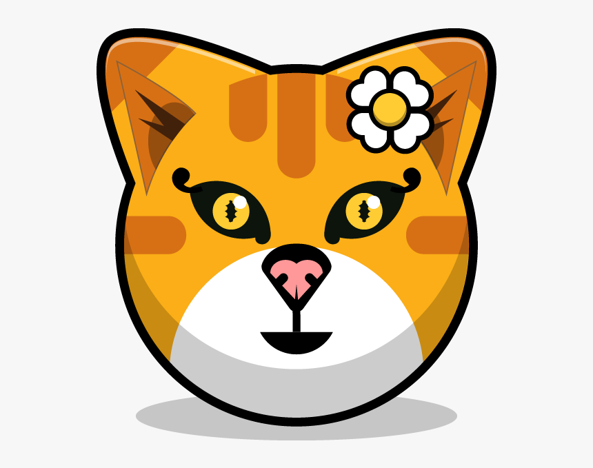 Kitty Cat Stickers - Rabbit, HD Png Download, Free Download