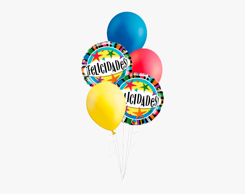 Bouquet De Globos Felicidades - Balloon, HD Png Download, Free Download