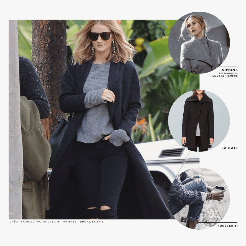 Blogue Images 02c - Rosie Huntington Whiteley 2019 Street Style, HD Png Download, Free Download