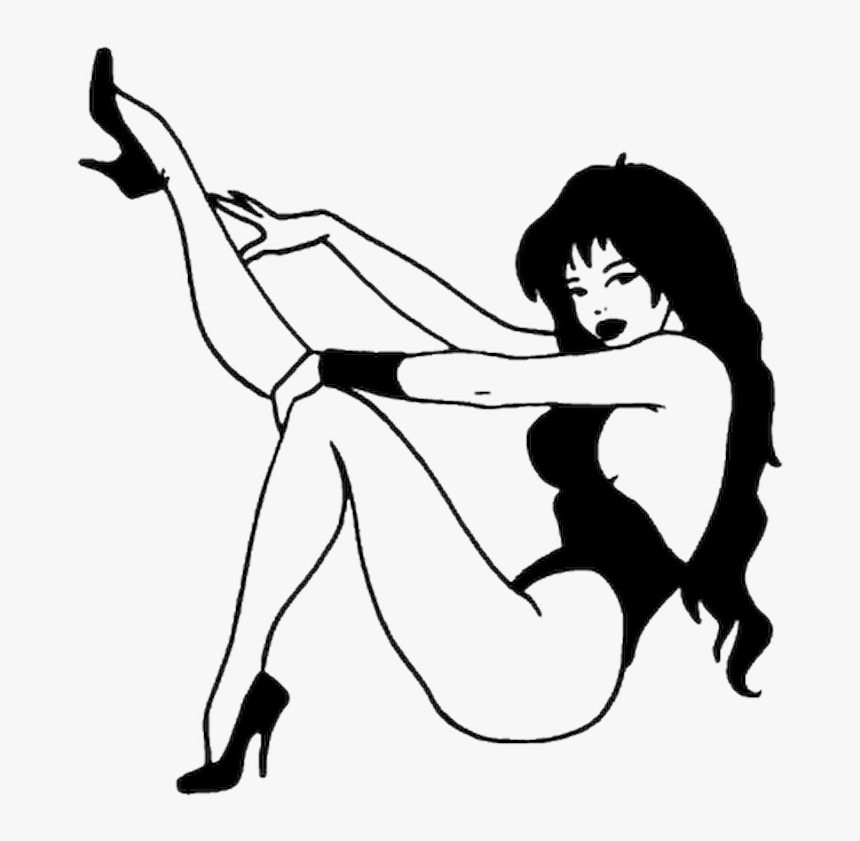 Sexy Pin Up Drawing, HD Png Download, Free Download