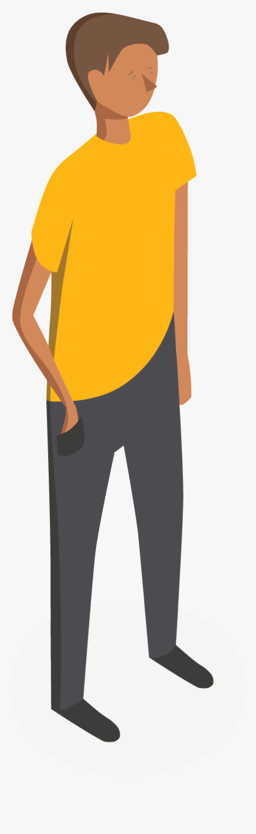 Isometric Person Png, Transparent Png, Free Download