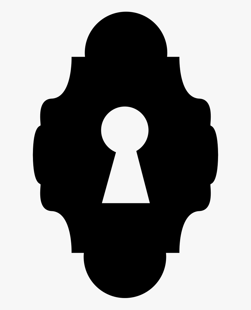 Png File Svg - Keyhole Silhouette, Transparent Png, Free Download