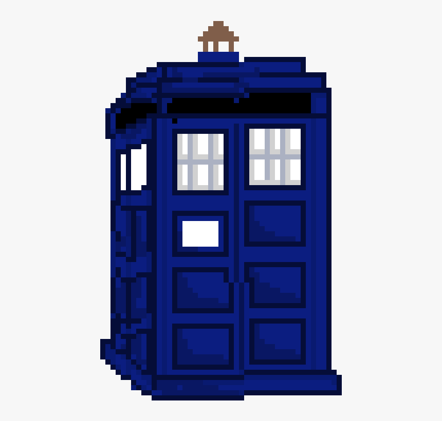 Tardis Pixel Art, HD Png Download, Free Download