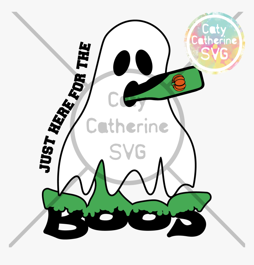 Just Here For The Boos Halloween Funny Ghost Svg Cut - 福山 雅治 The Best Bang, HD Png Download, Free Download