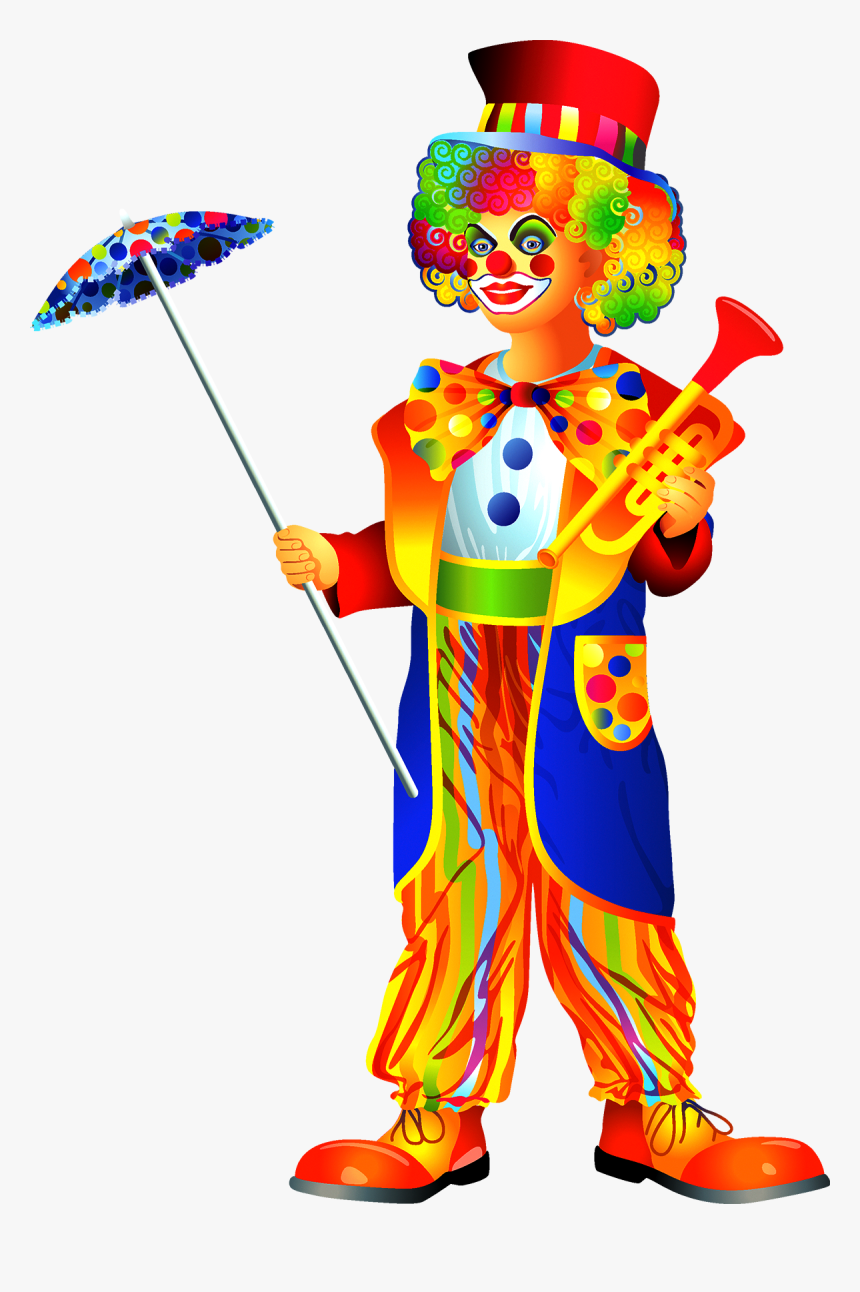 Clipart Tent Clown - Clown, HD Png Download, Free Download