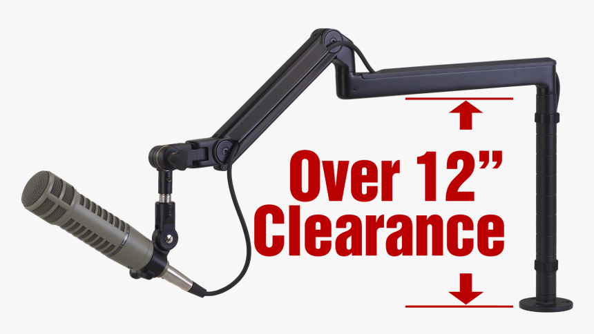 Proboom® Ultima™ Lp Adjustable Mic Boom With 12” Fixed - Carmine, HD Png Download, Free Download