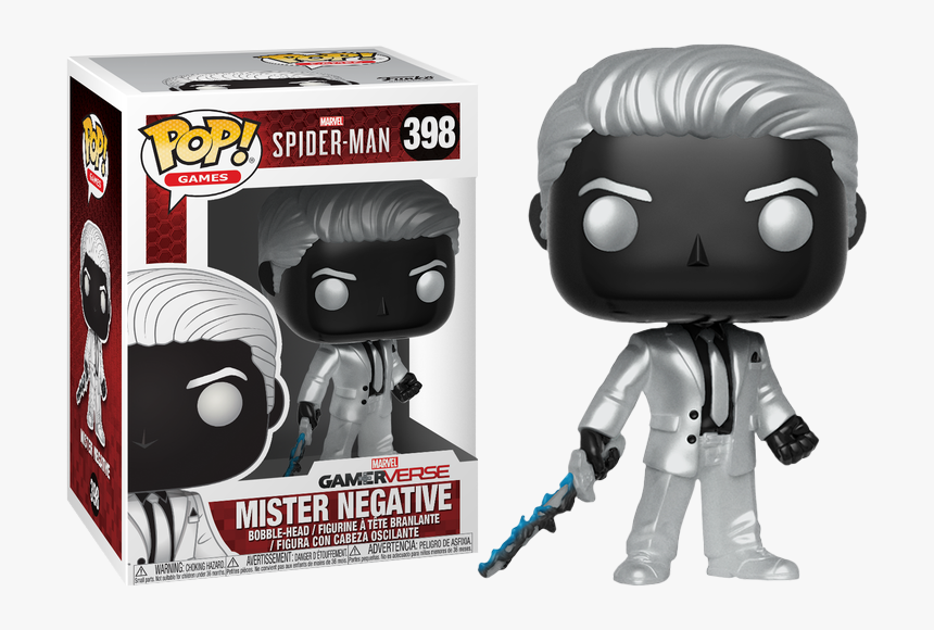 Spiderman Mr Negative Pop, HD Png Download, Free Download