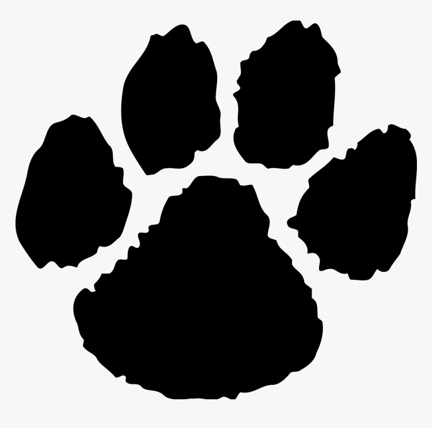 School Logo - Yellow Paw Print Png, Transparent Png, Free Download
