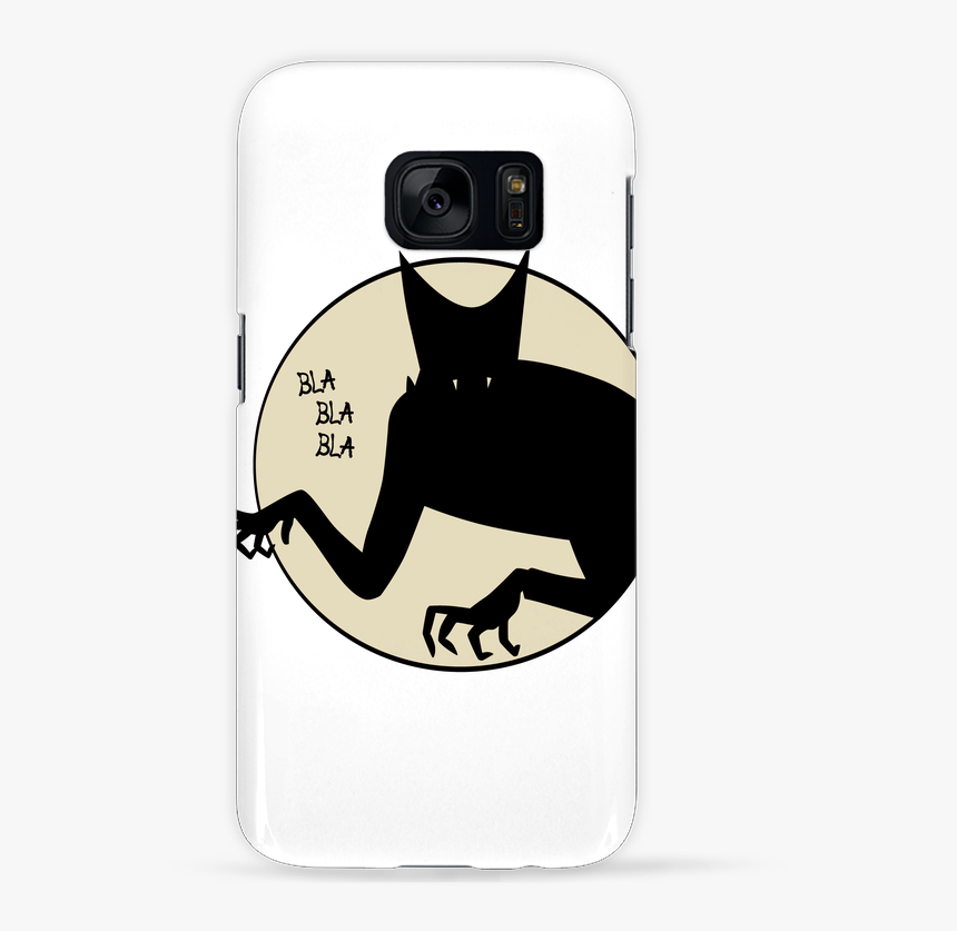 Case 3d Samsung Galaxy S7 Bla Bla Bla By Teeshirt Design - Happy Face, HD Png Download, Free Download