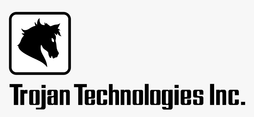 Trojan Technologies Logo Black And White - Biochem Pharma Logo, HD Png Download, Free Download