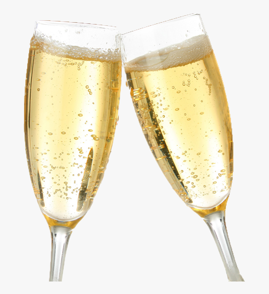 Champagne Glasses - Glass Of Champagne, HD Png Download, Free Download