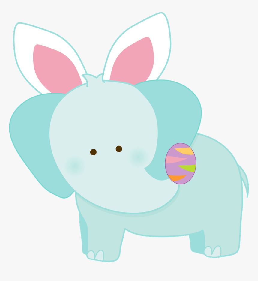 Easter Clipart Elephant - Easter Elephant, HD Png Download, Free Download