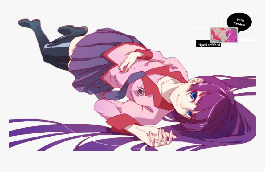 Hitagi Senjougahara Png, Transparent Png, Free Download