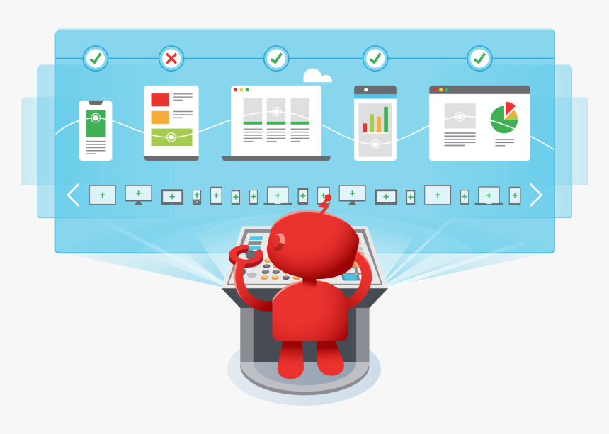 Cross Browser Testing - Illustration, HD Png Download, Free Download