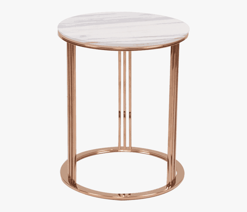 Salita Round Marble Side Table Decasa Marble - Bar Stool, HD Png Download, Free Download