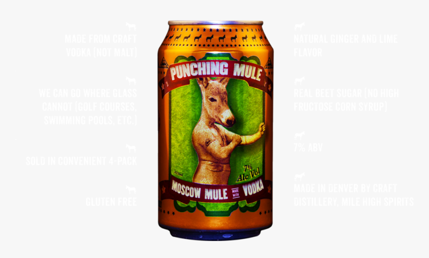 Mile High Spirits Punching Mule, HD Png Download, Free Download