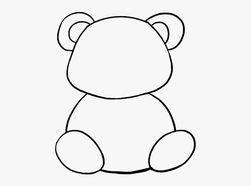 Cartoon Panda Bear Pictures - Cartoon Panda Easy To Draw, HD Png Download, Free Download