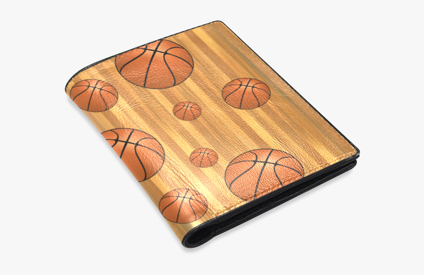 Basketballs With Wood Background Men"s Leather Wallet - Wallet, HD Png Download, Free Download