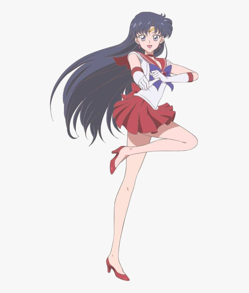 Transparent Sailor Moon Crystal Png - Sailor Mars Sailor Moon, Png Download, Free Download