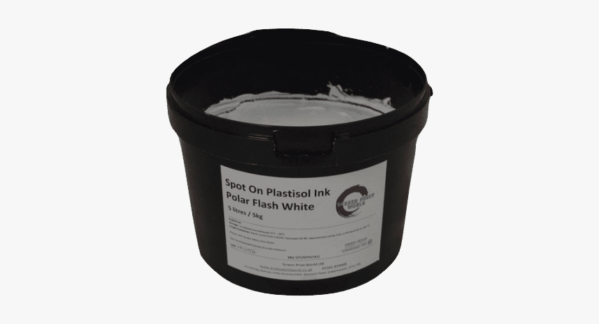 Polar Flash White Plastisol Ink - Plastic, HD Png Download, Free Download