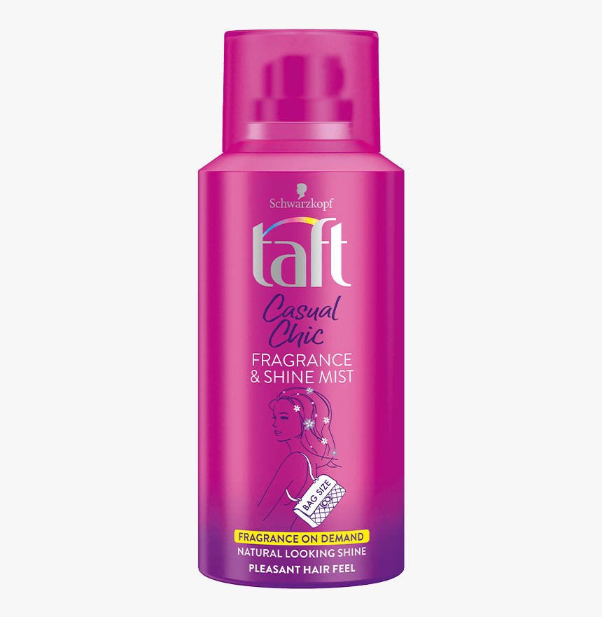 Taft Com Casual Chic Fragrance Shine Mist - Taft Спрей Для Волос 100 Мл Casual Chic Ароматная Вуаль, HD Png Download, Free Download