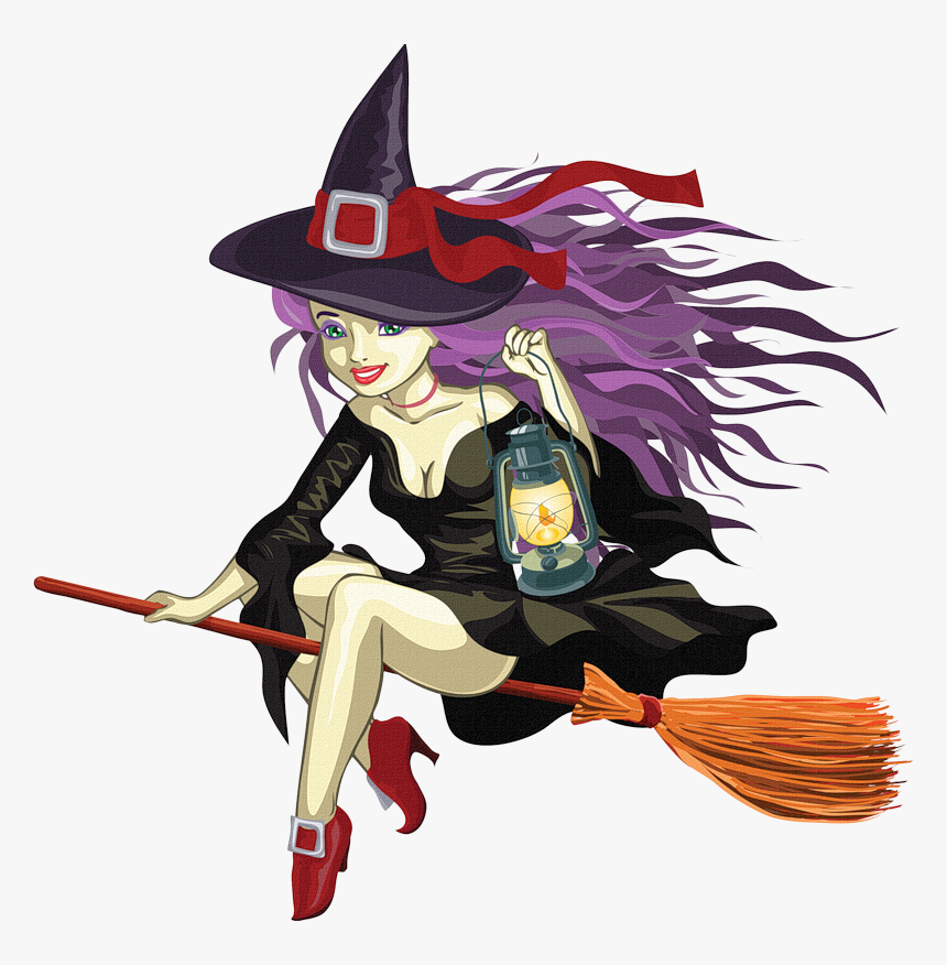 Sexy Bruja Cartoon, HD Png Download, Free Download