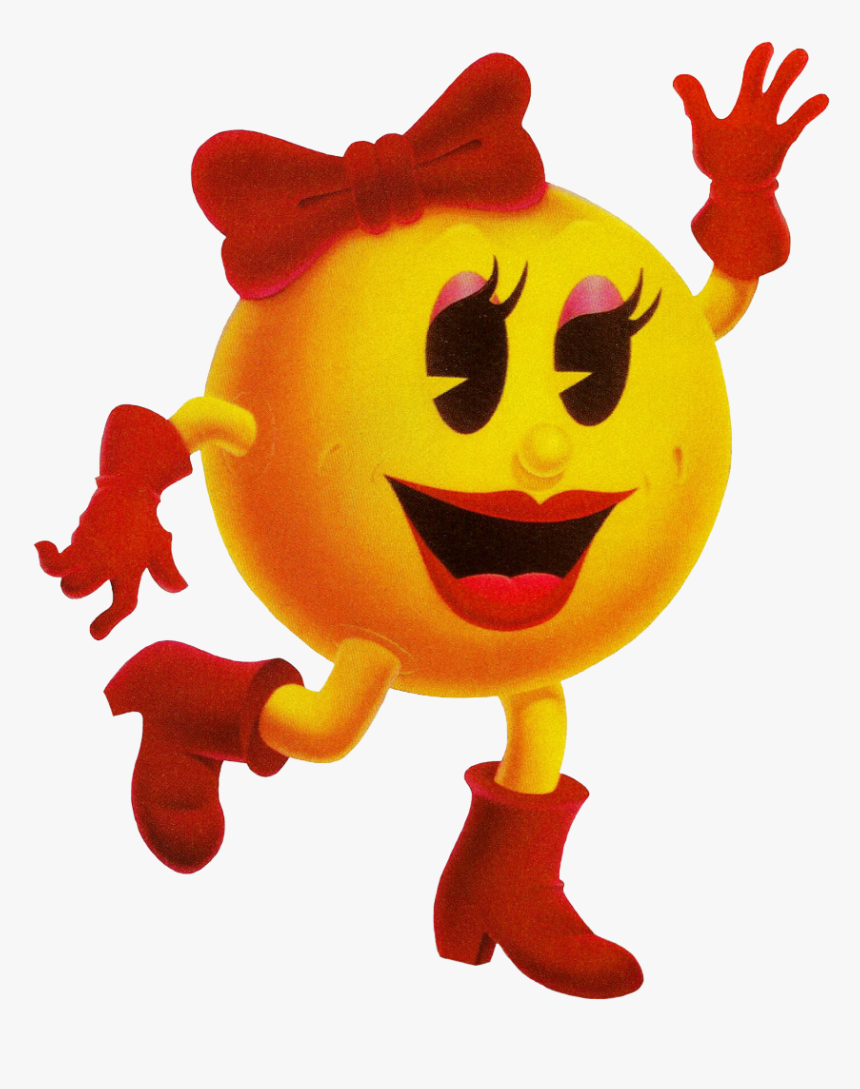 Pac-man Wiki - Ms Pac Man Transparent, HD Png Download, Free Download