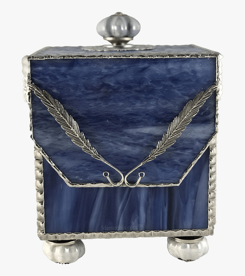 Angel Wings Glass Cremation Urn - Suitcase, HD Png Download, Free Download