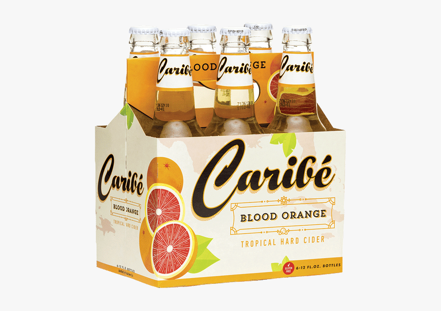 Caribe Blood Orange Tropical Hard Cider - Caribe Tropical Hard Cider, HD Png Download, Free Download