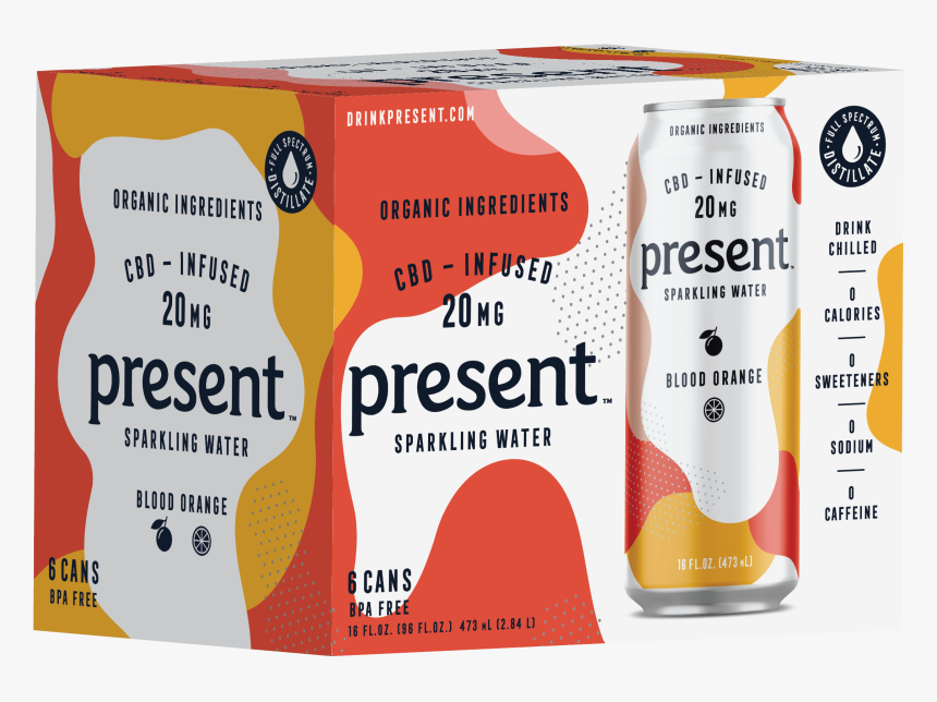 Cbd Infused Sparkling Water - Carbonated Water, HD Png Download, Free Download