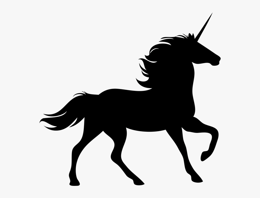 Horse Pony Rearing - Cowgirl On Horse Silhouette, HD Png Download, Free Download