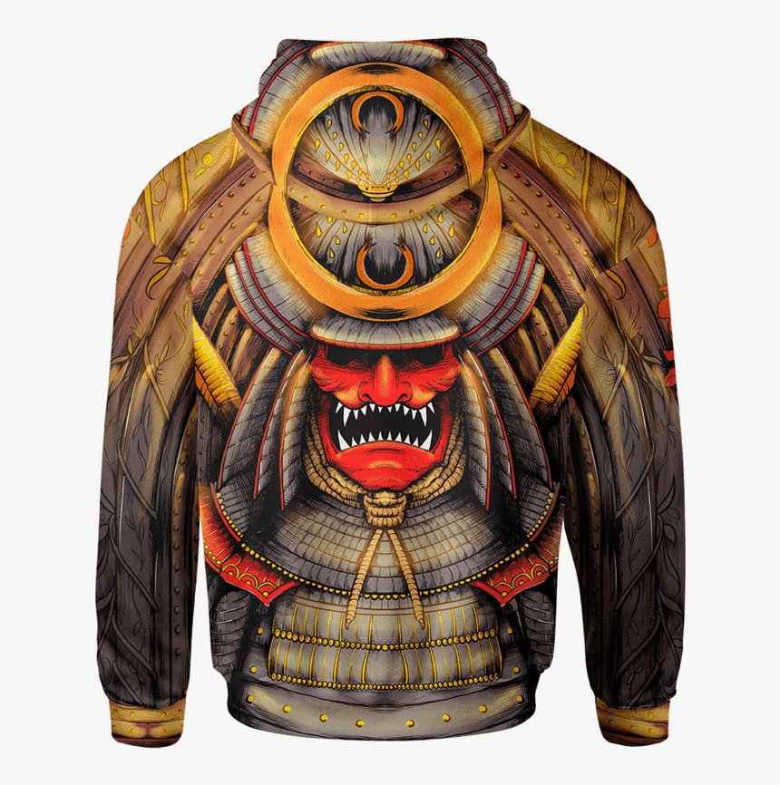Zip-hoodie The Samurai Zip Hoodie"
 Class= - Long-sleeved T-shirt, HD Png Download, Free Download