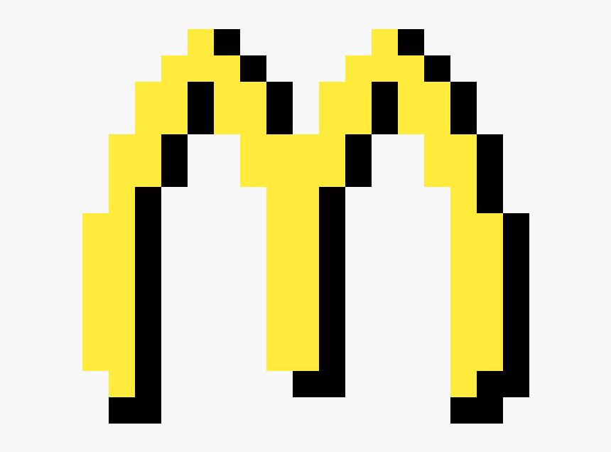 Mcdonalds Logo Pixel Art, HD Png Download, Free Download