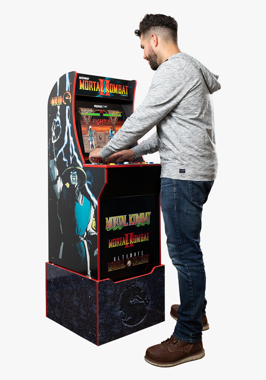 Mortal Kombat Arcade Cabinet"
 Class="lazyload Lazyload - Mortal Kombat Small Arcade Machine, HD Png Download, Free Download