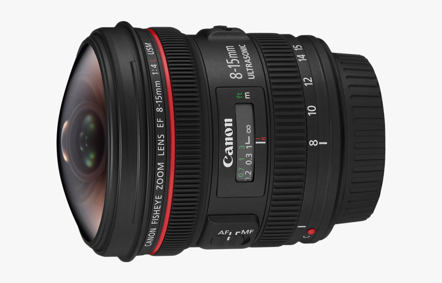 Canon 8 15mm F 4l Usm Fisheye, HD Png Download, Free Download