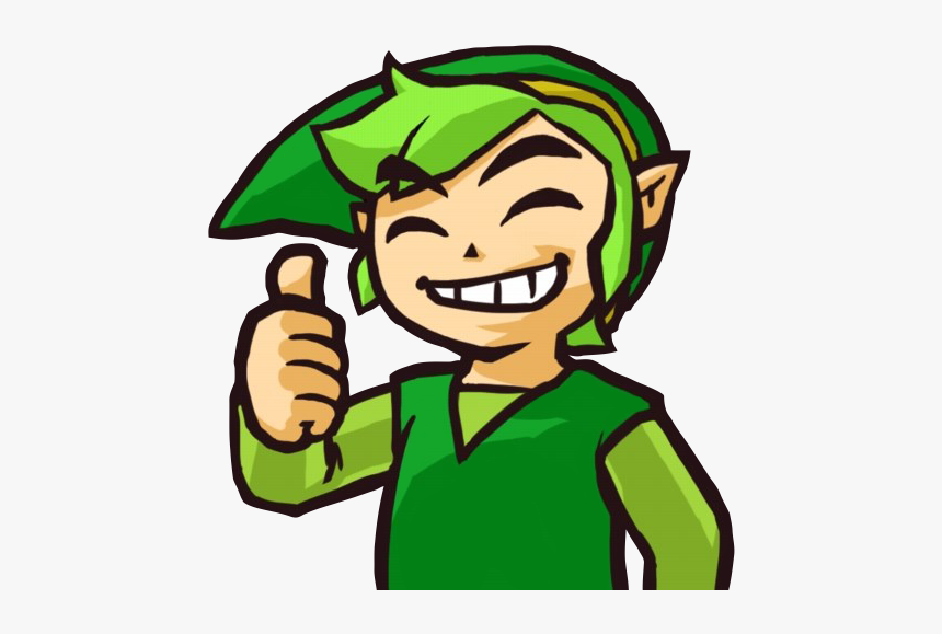 Tfh Green Link Ok - Triforce Heroes Link Emotes, HD Png Download, Free Download